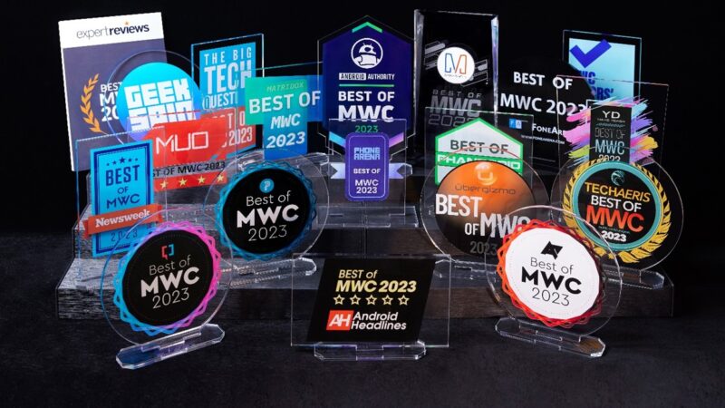 El HONOR Magic5 Pro y el HONOR Magic VS obtuvieron más de 40 premios en MWC 2023.