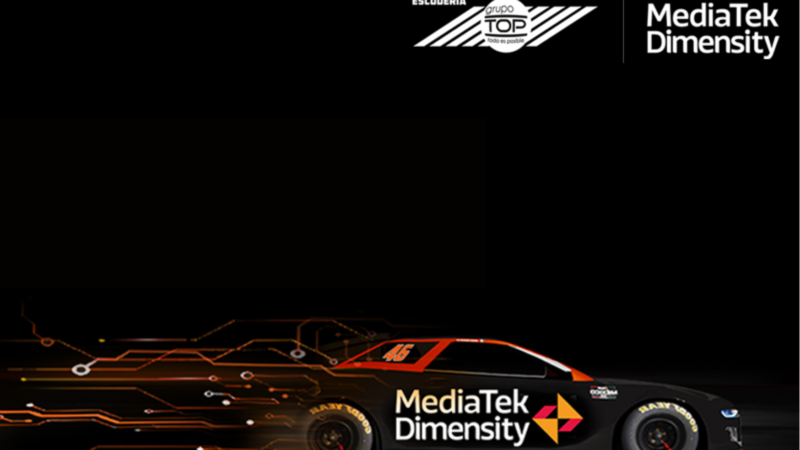 MediaTek se asocia con equipo de automovilismo Escudería Grupo TOP en NASCAR México 2023