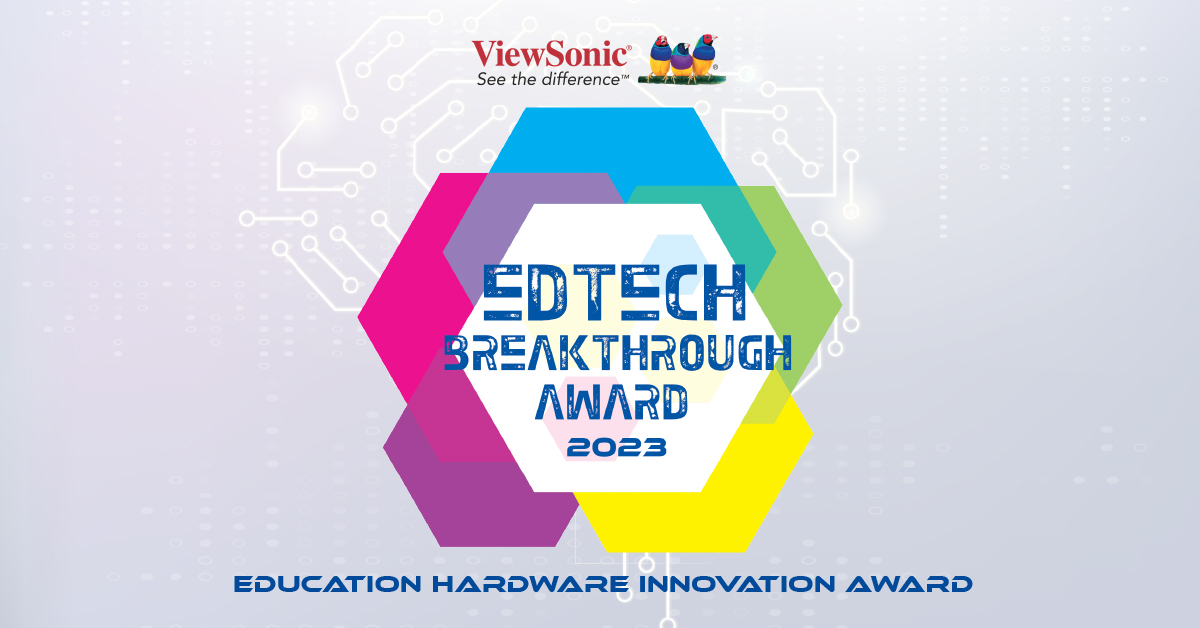 ViewSonic es reconocida por su innovación en tecnología educativa en los EdTech Breakthrough Awards 2023