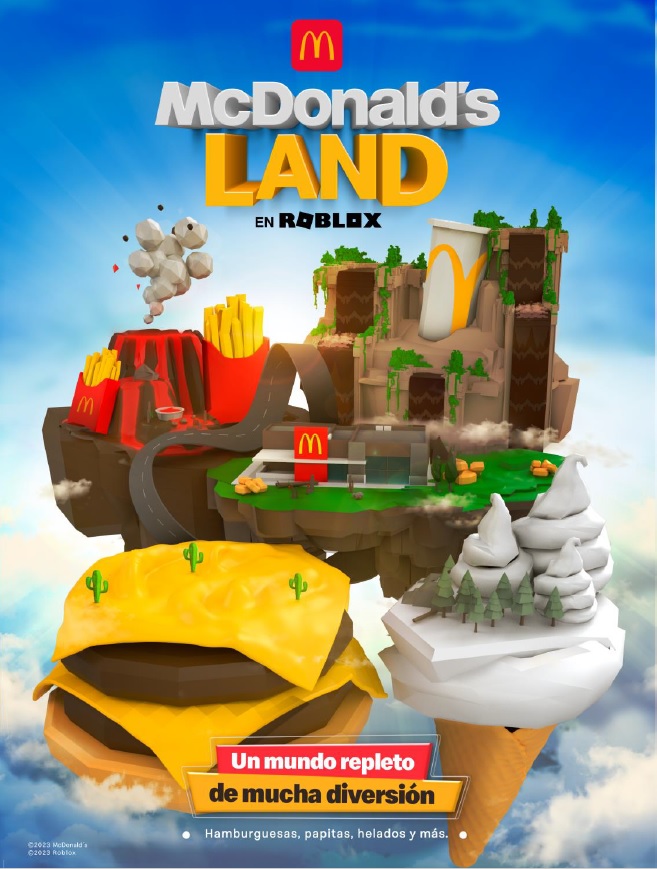 Arcos Dorados Panamá ofrece nueva experiencia gaming con el nuevo McDonald’s Land en Roblox.