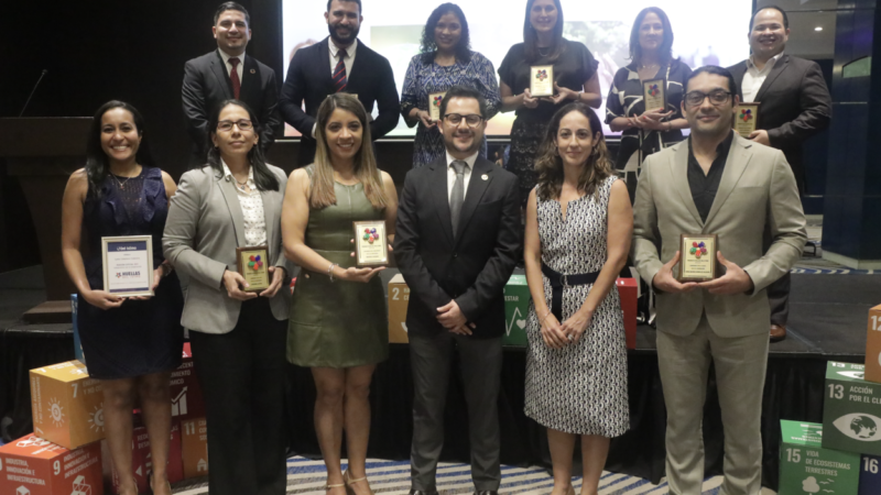 Premios Huellas del Istmo reconoce a los profesionales que impactan en el logro del Desarrollo Sostenible en Panamá