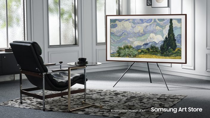 Samsung incluye a The Frame obras de arte de prestigio mundial en colaboración con The Metropolitan Museum of Art