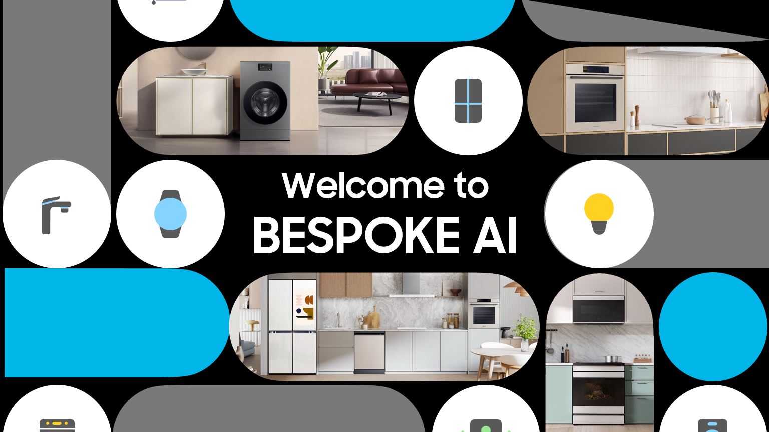Samsung presenta la última línea de electrodomésticoscon conectividad mejorada y con capacidades de IAen el evento de lanzamiento global “Welcome to BESPOKE AI” 1
