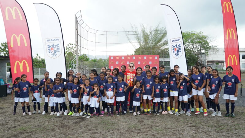 Arcos Dorados y FEPAFUT inauguran la segunda edición del Festival de Fútbol Femenino en Panamá