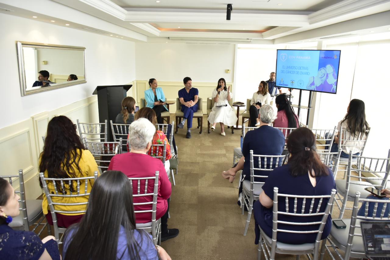 Médicos y pacientes se reúnen para profundizar en el abordaje del cáncer de ovario en Panamá 