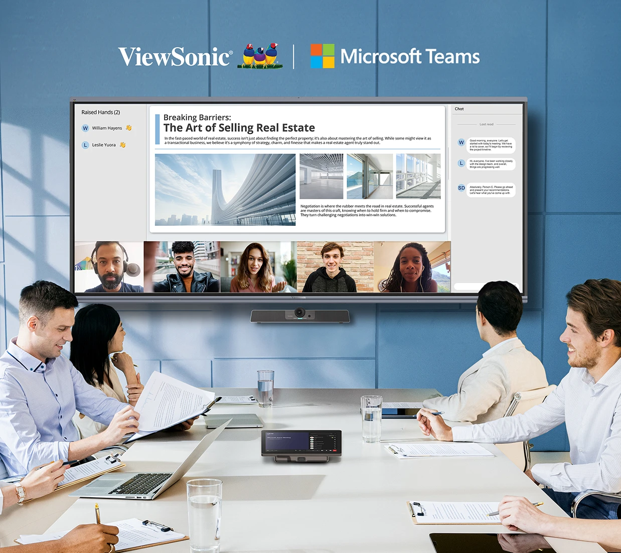 ViewSonic intregra nuevos bundles de Microsoft Teams Rooms a sus soluciones de espacios para reuniones