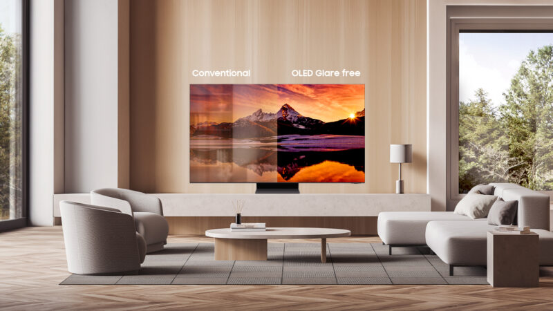 Conoce la tecnología OLED Glare Free de Samsung Smart TV