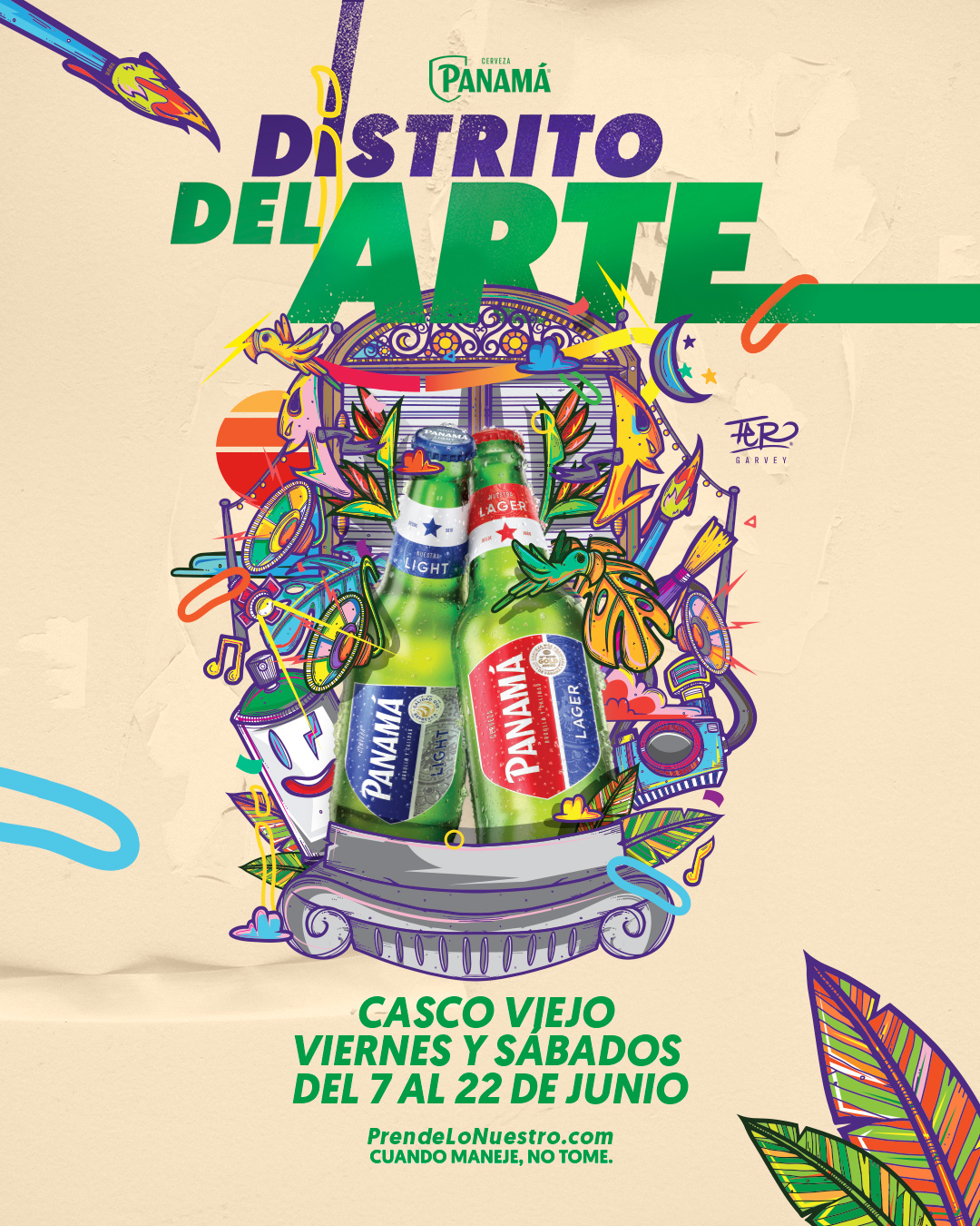 CERVEZA PANAMÁ APOYARÁ EL TALENTO DE MÁS DE 100 ARTISTAS LOCALES CON EL PROYECTO “DISTRITO DEL ARTE PANAMÁ”