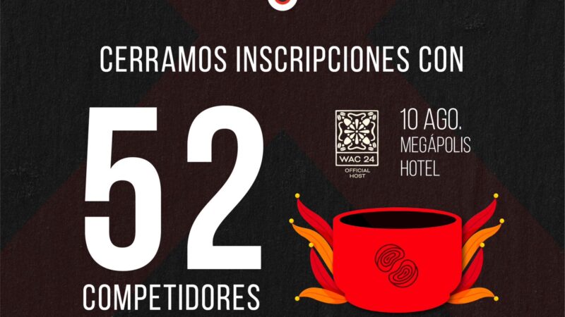 Campeonato de Aeropress en Panamá cierra inscripciones con 52 competidores, superando el récord del año 2023.