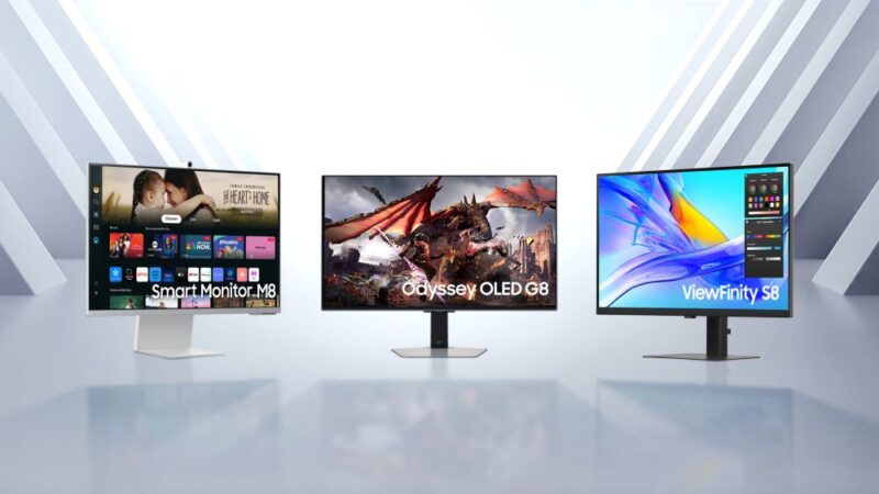 Samsung Electronics presenta las nuevas líneas Odyssey OLED, Smart Monitor y ViewFinity 2024