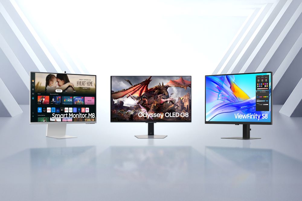 Samsung Electronics presenta las nuevas líneas Odyssey OLED, Smart Monitor y ViewFinity 2024