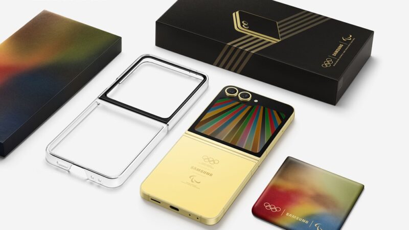 Atletas participantes en las Olimpíadas recibirán un Galaxy Z Flip6 edición especial