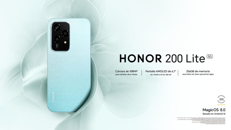 HONOR presenta el completamente nuevo HONOR 200 Lite