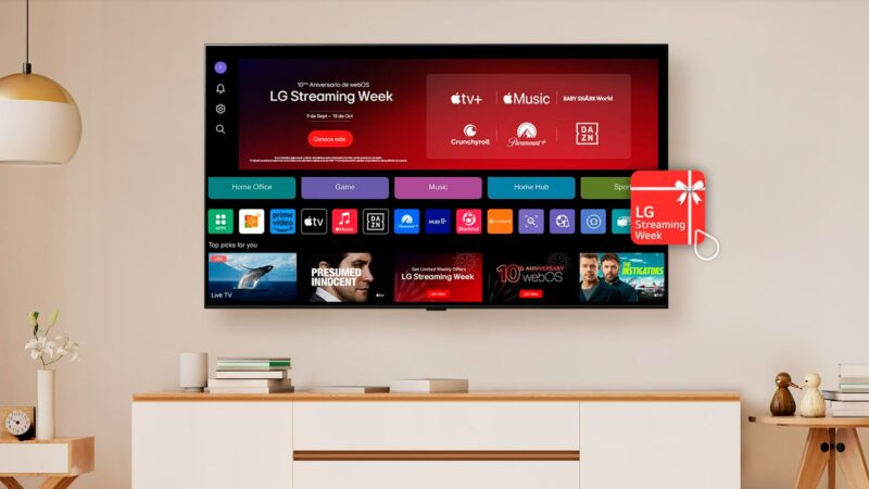 LA SEMANA DEL STREAMING DE LG MARCA LA CELEBRACIÓN DE UNA DÉCADA DE webOS