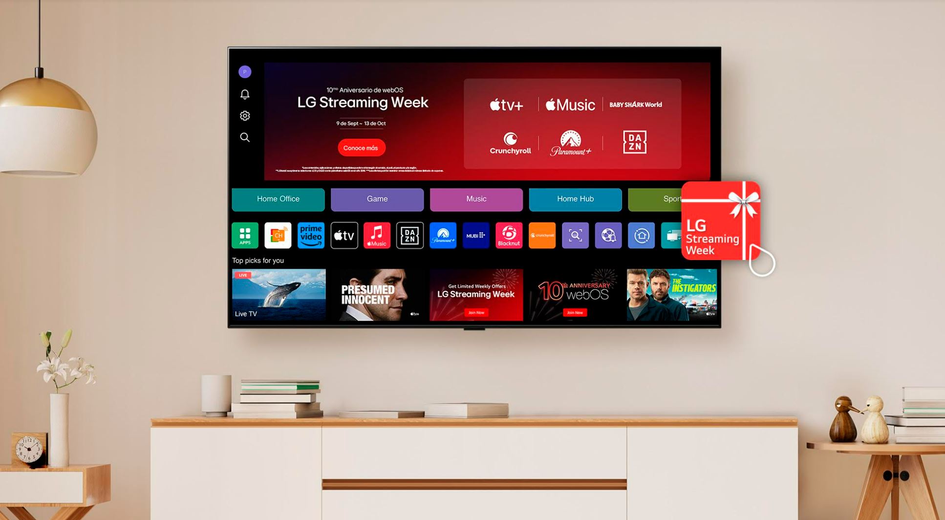 LA SEMANA DEL STREAMING DE LG MARCA LA CELEBRACIÓN DE UNA DÉCADA DE webOS