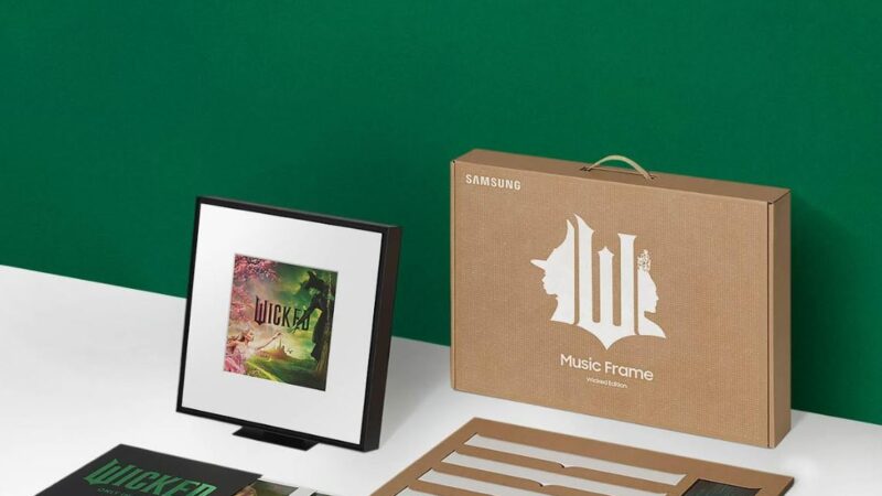 Samsung Electronics presenta la edición especial Music Frame WICKED