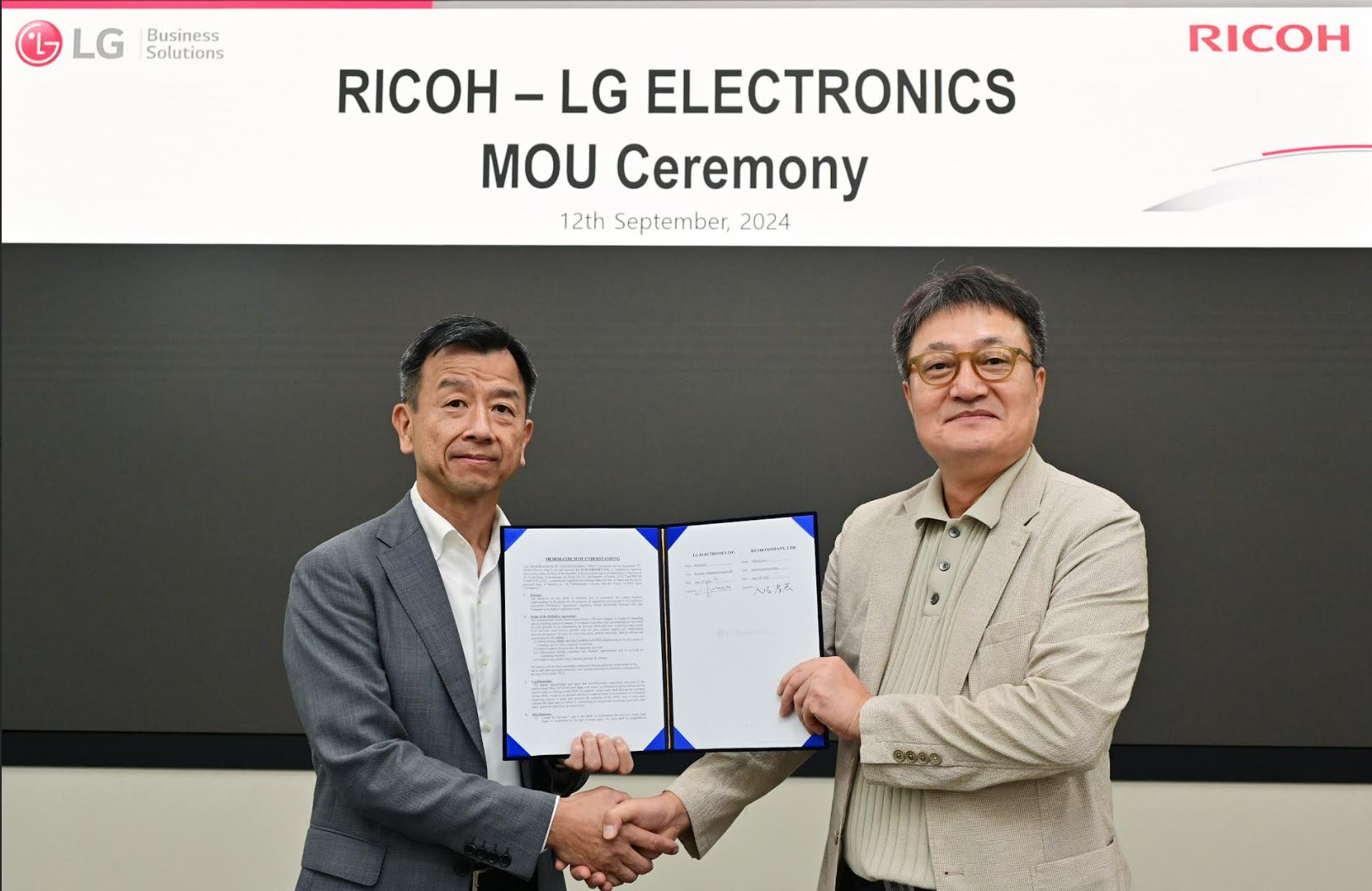 LG SE ASOCIA CON RICOH PARA IMPULSAR LA TRANSFORMACIÓN DIGITAL DE LOS CLIENTES B2B