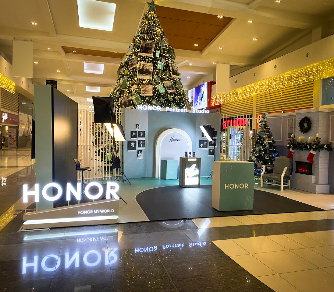 Celebra esta navidad con regalos exclusivos de la familia HONOR 