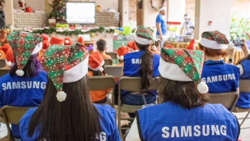 Samsung: Resalta el valor de la Co-Prosperidad a través del voluntariado