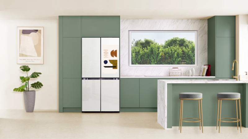 Samsung presenta nuevos refrigeradores con innovadora tecnología AI Hybrid Cooling en CES 2025