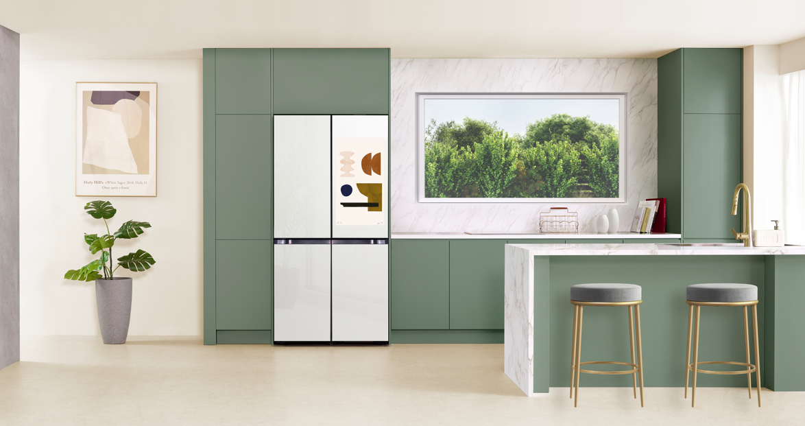 Samsung presenta nuevos refrigeradores con innovadora tecnología AI Hybrid Cooling en CES 2025