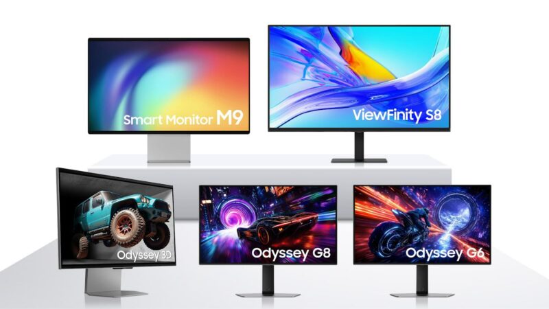 Samsung revela sus nuevos monitores 2025 con capacidades de IA en el evento CES de Las Vegas