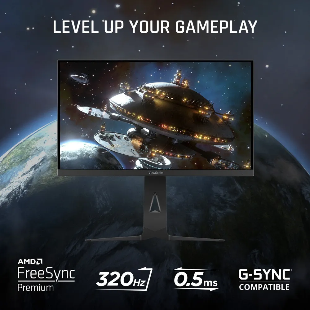 ViewSonic presenta monitor gaming con tasas de refresco intercambiables