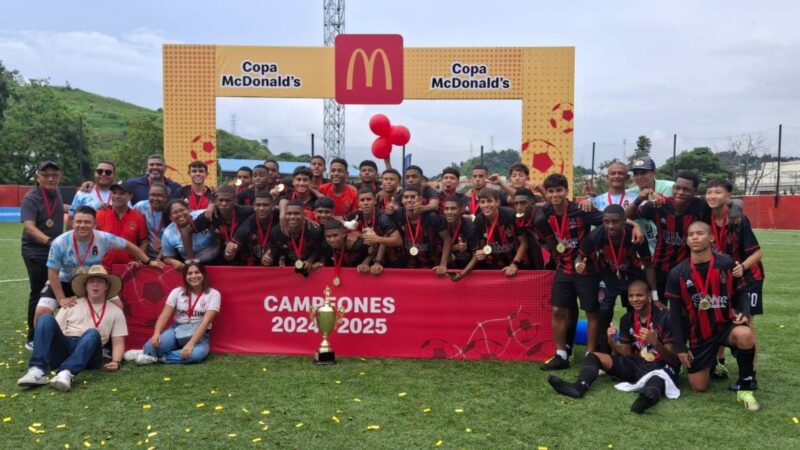 La Copa McDonald’s culmina su temporada 2025 destacando el talento y la pasión del fútbol juvenil