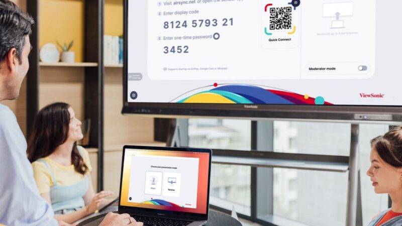 ViewSonic presentó soluciones colaborativas y tecnologías innovadoras de última generación para espacios de trabajo, aulas y otros entornos