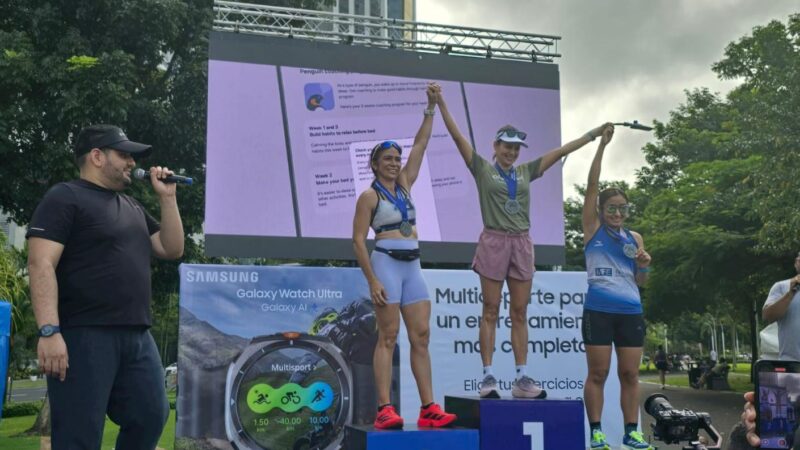 Samsung lleva la inteligencia artificial a la muñecaen el Panama International Half Marathon 2025