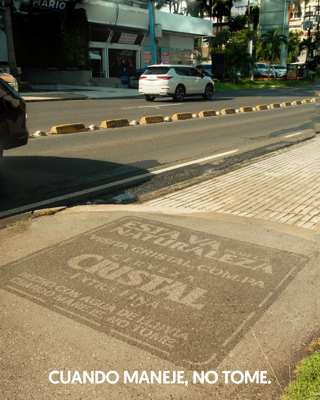 CERVEZA CRISTAL SORPRENDE CON INTERVENCIÓN URBANA PARA PROMOVER EL RECICLAJE