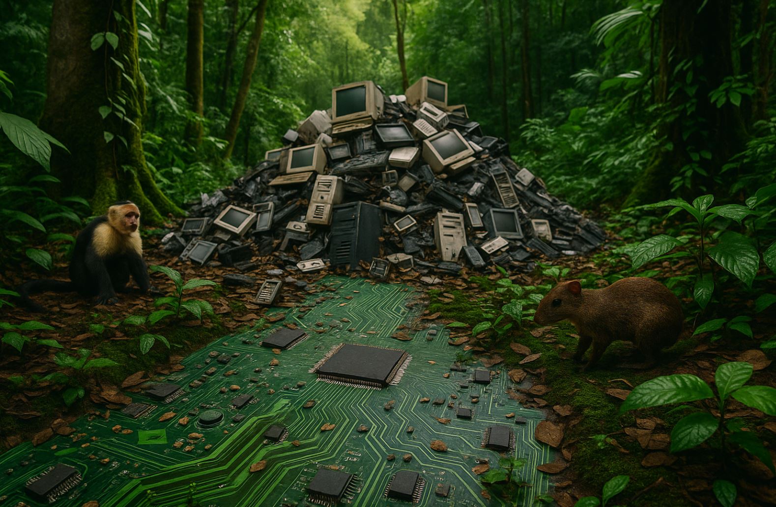 La verdadera amenaza ambiental de la IA para Centroamérica: más allá de la huella hídrica