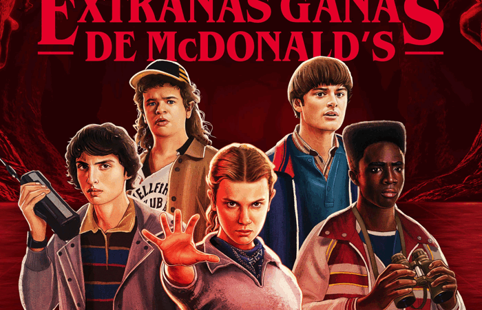 ‘Extrañas ganas de McDonald’s’: Lanzan menú inspirado en la última temporada de Stranger Things