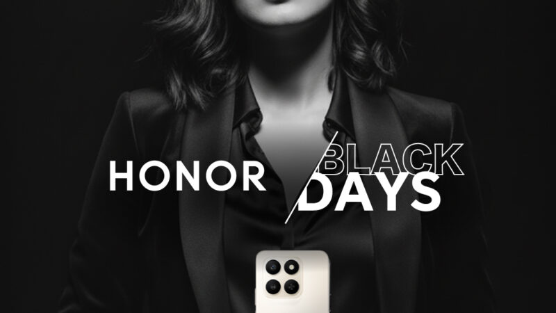HONOR lanza los “Black Days”: tecnología irresistible en Black Friday