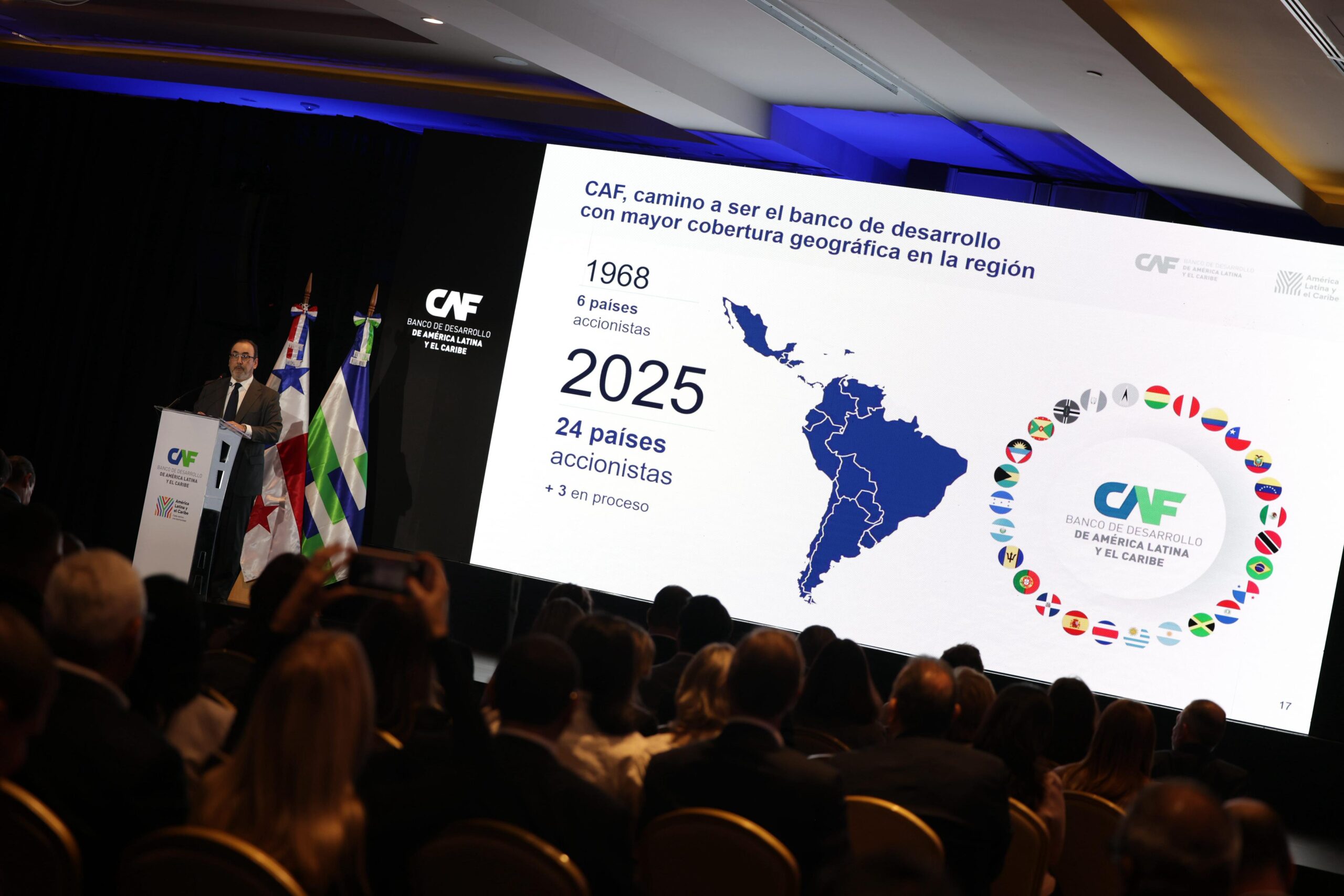 CAF reunirá en Panamá a más de 2.500 líderes para analizar el futuro de la región