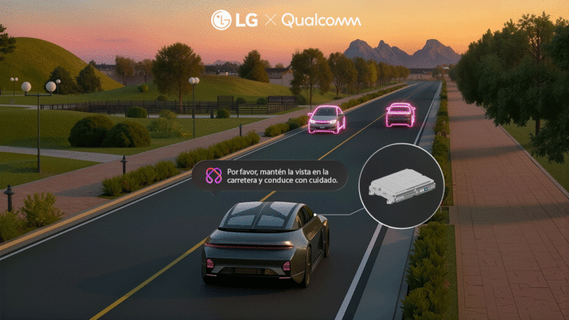 LG PRESENTARÁ TECNOLOGÍA DE MOVILIDAD DE PRÓXIMA GENERACIÓN IMPULSADA POR IA GENERATIVA EN CES 2026