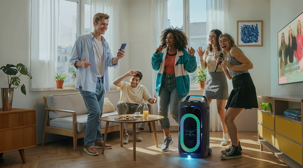 El secreto para que tu casa suene a fiesta: La Sound Tower de Samsung 
