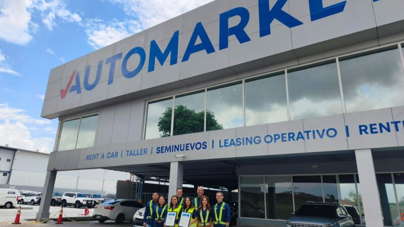 Automarket renueva por tercer año consecutivo su certificación ISO 45001:2018 — la única empresa del sector de movilidad en Panamá con este estándar