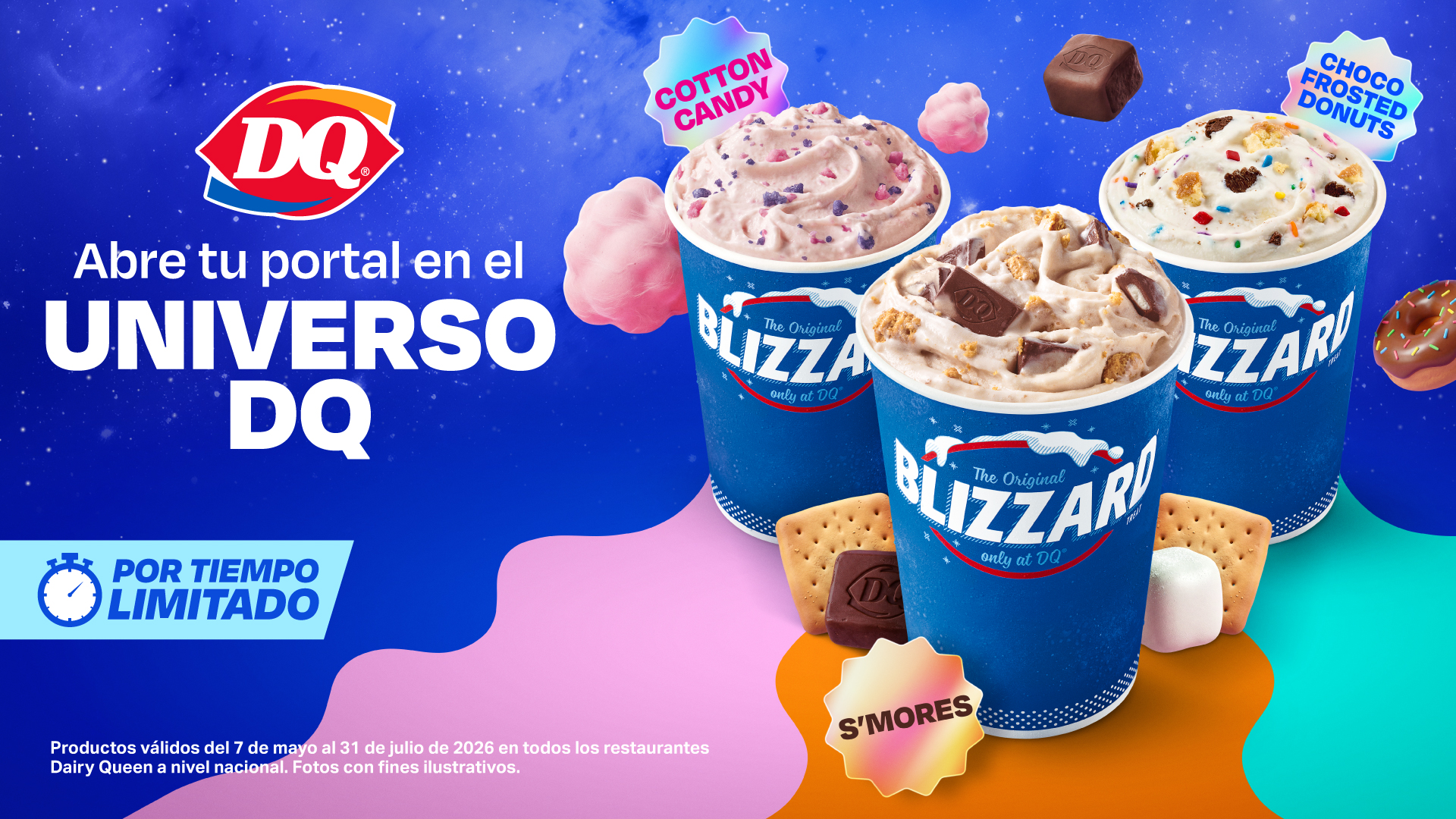 DAIRY QUEEN ELEVA LA EXPERIENCIA DEL BLIZZARD CON EL LANZAMIENTO DE UNIVERSO DQ