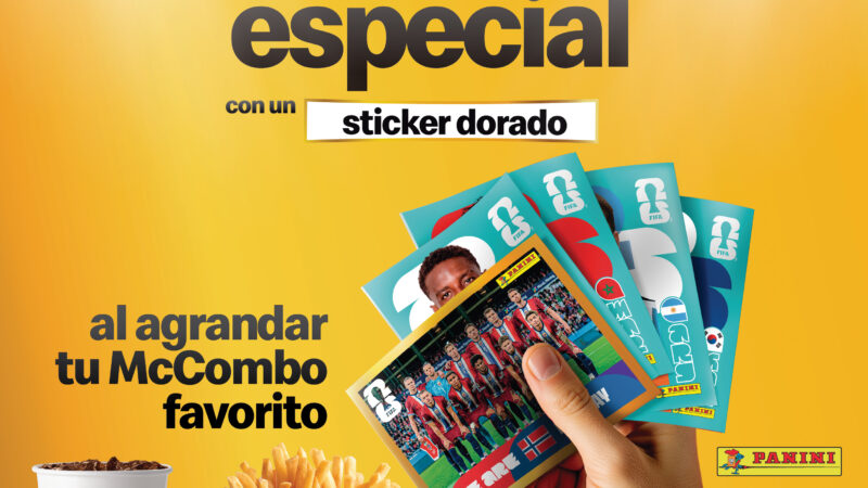 McDonald’s lanza menú temático por el Mundial 2026 y suma sobres Panini en Panamá