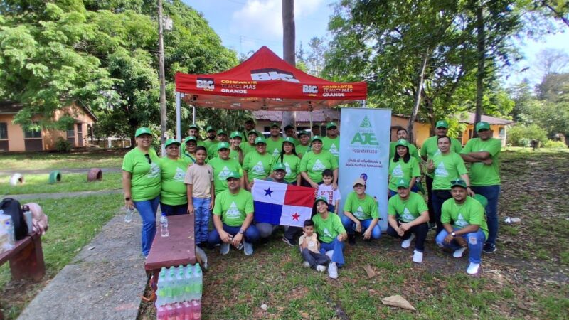 Grupo AJE celebra 38 años impulsando el voluntariado corporativo junto a Aldeas Infantiles SOS Panamá