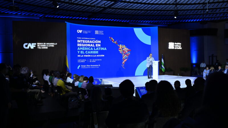 CAF invertirá USD 10.000 millones en los próximos cinco años para impulsar la integración de América Latina y el Caribe
