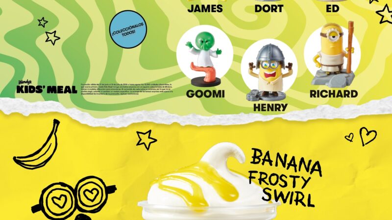 ¡Invasión amarilla! Minions & Monsters se toman Wendy’s Panamá